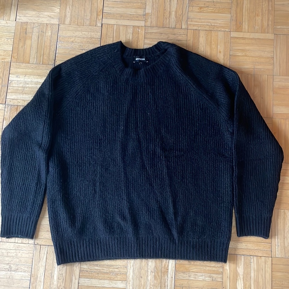 Black Express Sweater - XL